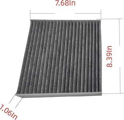 3 PACK QTC285 CABIN AIR FILTER for Camry,Corolla,Corolla,Highlander,Prius,RAV4,Tundra,4Runner,Avalon,Replacement for CF10285,CP285