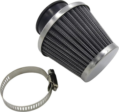 SEMIMO 38mm Air Filter – Compatible with GY6 QMB139 Scooter, Honda XR/CRF 50, Coolster 70/110/3050/3125, SSR 70/110, Coleman CT200U, Baja MB200/MB165, TrailMaster, Mikuni VM22 Carb