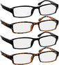 TruVision Readers Reading Glasses, Comfort Spring Hinges for Men and Women, 9501HP