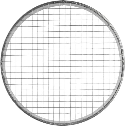 Repa Market Ø12 Inch Duct Cover – Galvanized Steel Round Duct Cap with Mesh Screen – HVAC Exhaust or Intake Vent – Exterior Pipe Air Outlet – Spiral Ventilation Ducting Metal End Plug