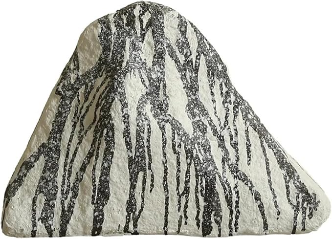 Outdoor Fake Rock Cover Realistic Lightweight Fiberglass Artificial Landscape Boulder Enclosure Protection Dome for Well Pump Septic Tank Electrical Boxes R (B)