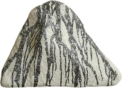 Outdoor Fake Rock Cover Realistic Lightweight Fiberglass Artificial Landscape Boulder Enclosure Protection Dome for Well Pump Septic Tank Electrical Boxes R (B)