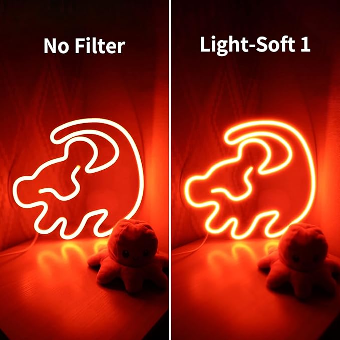 Walking Way 72MM White Mist Diffusion Filter - Subtler Soft Focus Circular Lens Filter - Dreamy Fog Effect Softening Camera Diffuser for Digital DSLR Camera (Light-Soft 1, 72MM)
