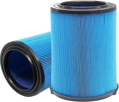 2 Pack 3-Layer VF5000 Replacement Filter for Rigid Shop Vac 5-20 Gallon Wet Dry Vacuums, fits RV2400A RV2400HF RV2600B WD06700 WD0671 WD0671EX0 WD0970 WD09700 WD1270 WD1450 WD1680 WD1851