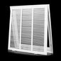 18 x18 Vent Cover [Duct Opening Size],Return Air Vent Cover for Wall Or Ceiling,Steel Return Air Filter Grilles Removable Face/Door for 1 Inch Filters(18"W x 18"H [Duct Opening])