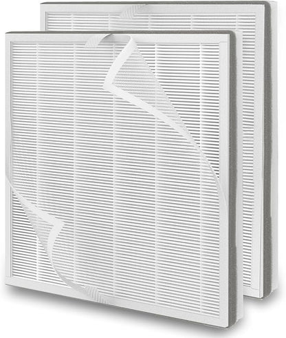 2 Pack H7124 H13 True HEPA Replacement Filter with Washable Pre-filters, Compatible with GoveeLife H7124 H712C Smart Air Purifier, Part Number H7124-RF H721C-RF