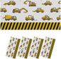 4 Pcs Fluorescent Light Covers for Ceiling Lights Construction Vehicle Excavators Bulldozers Forklifts Yellow Black Decorative Magnets Light Filters for Office Home Classroom Must Haves 4’ x 2’