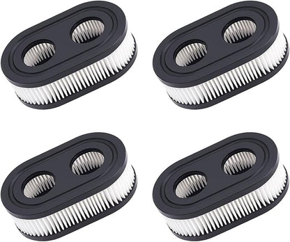 593260 Air Filter with Pre Filter and Spark Plug Fits for B&S 725EX 625EX 575EX 550EX 525EXI Engines, Air Filter Parts for Toro Recycler 22 and Troy Bilt Lawn Mower (4 Pack-1)