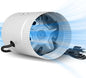 iPower Inline Booster Duct Fan 8" HVAC Exhaust Ventilation Blower with Low Noise for Bathrooms, Kitchens, Basements, Attics, Grow Tents
