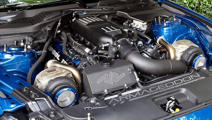 NGR Turbo Filter (Drag Edition) | Universal 4 inch & 3.5 inch Turbo Screen Protector | Cold Air Intake Turbo Screen for Engine Performance & Protection | Blue