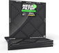 PuroAir MegaFilter - 24x24x1 Air Filter MERV 13 Activated CarbonTech Defense - Heavy Duty 3 Layer Furnace Filters Allergens, Pollen, Dust, Pet Dander, Smoke, Odors - HVAC Air Filter 24x24x1 (4-Pack)