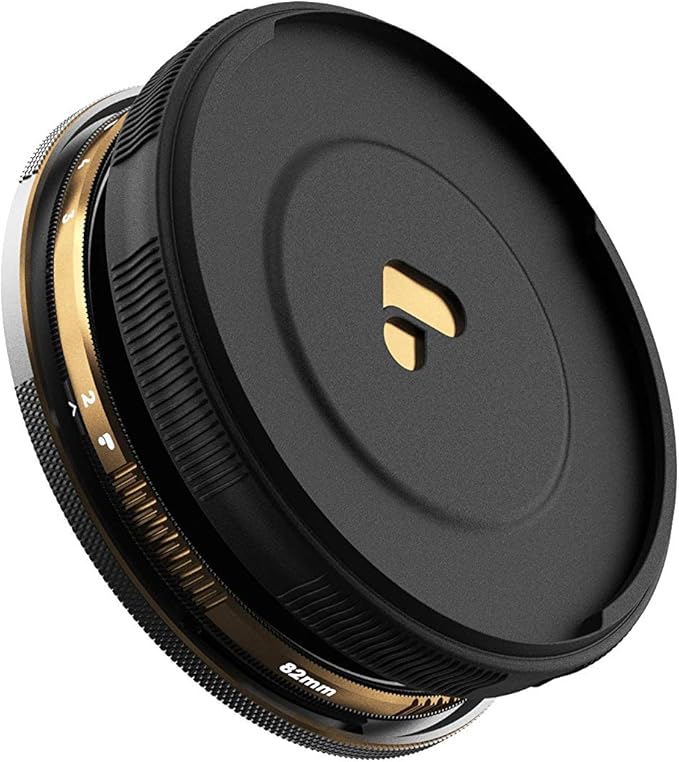 PolarPro 82mm Peter McKinnon VND Camera Filter - 2-5 Stop Variable Neutral Density Lens Filter for DSLR/Mirrorless Professional Video – PMVND Signature Edition II for Cinematic Shutter Speed Control