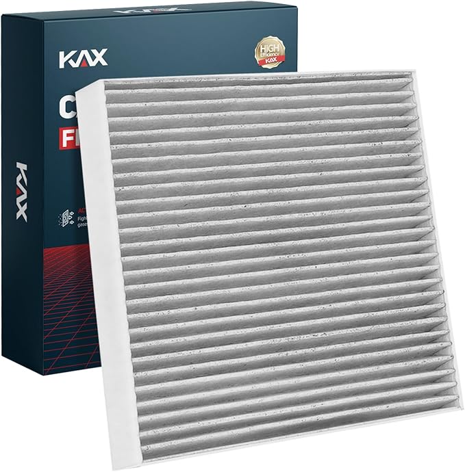 KAX Cabin Air Filter with Activated Carbon, CF10361 Replacement for Chevrolet Cobalt 2005-2010, Chevy HHR 2006-2011, Pontiac G5, Saturn Lon, Pursuit, Passenger Compartment Air Filter