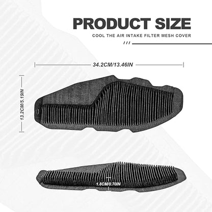 2Pcs HV Battery Cooling Air Intake Filter Screen #G92DH-42010 Engine Cabin Air Filter Compatible with 2019-2024 Toyota RAV4 Hybrid Venza Prime