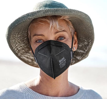 N95 Masks for Adults - NIOSH-Approved Individually Wrapped Reusable N95 Face Masks- 95% Filtration for Easy Breathing