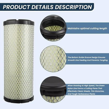Tractors Maintenance Filter Kit Compatible with Kubota L2501 L2800 L3200 L3400 L3700SU L3800 HST Replaces TA040-93230, HH164-32430, HH3A0-82623, HHK70-14073, 6A320-59930 Air Oil Fuel Hydraulic Filter