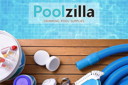 Poolzilla [12 Pack Pool Filter Cartridge for Type A or C, Compatible with Intex 29000E/59900E, Easy Set Pool Filters, Summer Escapes or Summer Waves Above Ground Pools [L x OD: 8" x 4.25'']