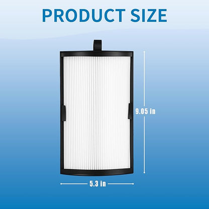 H-HF500-VP Replacement Filter, Compatible with Hunter HPF500 HPF520 Tower Air Purifier HP500FBLS HP500FGRS HP500FWHS, Part Number H-HF500-VP/H-PF500, 2 Pack