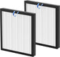 2 Pack Vital 100S Replacement Filter for LEVOIT Vital 100S Air Purifier, 3-in-1 Vital 100s Hepa Filter and High-Efficiency Activated Carbon Filters, Replace Part #Vital 100S-RF, White