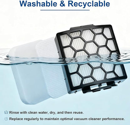 ZU100 Filters for Shark ZU102 Odor Neutralizer Cartridges for Shark ZU100 Pet Upright Vacuum Parts # 1238FT60 1239FT60 1541FC3000