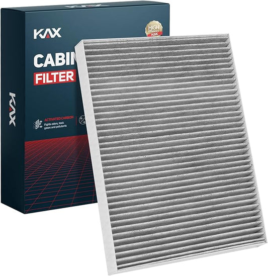 KAX Cabin Air Filter with Activated Carbon, CF9597A Replacement for Town & Country 2001-2007, Grand Caravan 2001-2007, Pacifica 2004-2008, Voyager 2000-2003