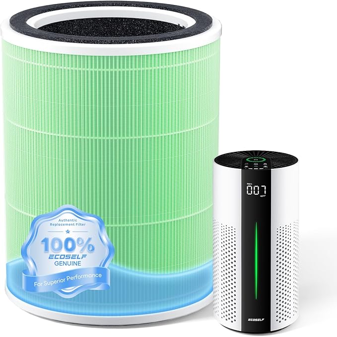 Genuine Replacement Air Purifier Pet Allergy Filter for HAP609 Air Purifier Filter, 3-Stage Filtration Repacement for High-Efficient Filtration, 1 Pack, Yellow
