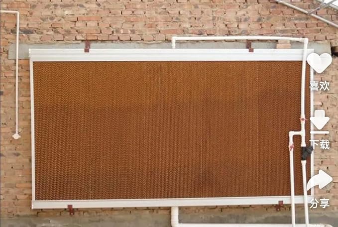 High Efficiency Swamp Cooler Pads, Swamp Cooler Filter, Evaporative Cooling Pad, Evaporative Cooler Pads, Evaporative Cooler Replacement Media, 1 Piece Per Package (42" Long, 12" Wide, 6" Thick)