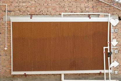 High Efficiency Swamp Cooler Pads, Swamp Cooler Filter, Evaporative Cooling Pad, Evaporative Cooler Pads, Evaporative Cooler Replacement Media, 1 Piece Per Package (42" Long, 12" Wide, 6" Thick)
