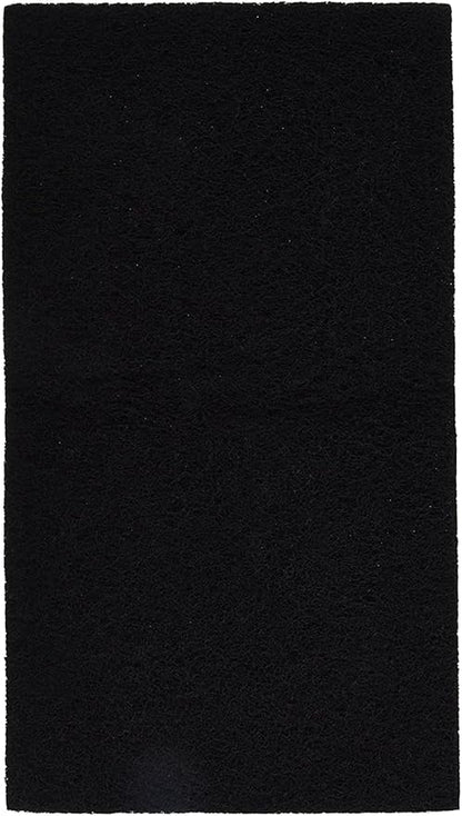 PENN-PLAX Carbon Infused Aquarium Filter Media Pad – Easy to Cut into Any Size Your Filter Requires – 10” x 18”