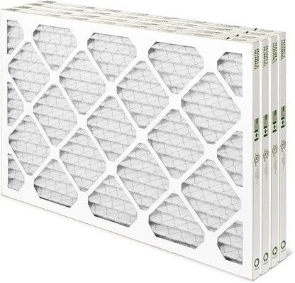 Mann+Hummel 12x24x1 MERV 8 Pleated HVAC AC Furnace Air Filters. 4 Pack. (Exact Size: 11.5 x 23.5 x 0.75 Inches)