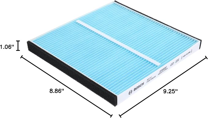 BOSCH 6071C HEPA Cabin Air Filter - Compatible with Select Lexus ES300, GX470, RX330