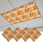 Tropical Plant Cactus Fluorescent Light Covers 4 Pack Western Cowboy Horse Sunset Desert Ethnic Magnetic Fluorescent Ceiling Lights Filters for Office Classroom Home Drop Ceiling 4x2 Feet