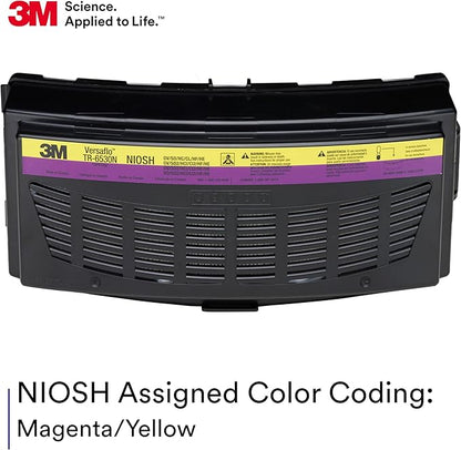 3M Versaflo Organic Vapor/Acid Gas/HEPA Cartridge TR-6530N, for TR-600/800 PAPR