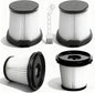 4-Pack IW3511 BU3521 Pre-Motor Filter for Shark Detect Pro Vacuum IW1111 IW1120 IW3511 and Clean & Empty Vacuum Cleaner BU3523 BU3521, for Shark Handheld Vacuum Filter Replacement