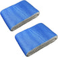 HQRP 2-Pack Wick Filter Compatible with Walgreens 890-WGN 890WGN LEV320 HF212-UL Cool Mist Humidifiers, W889-WGN Replacement, with Blue Layer