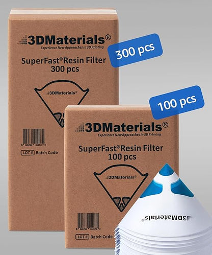 SuperFilter 300 pcs, Disposable Filter, 3D Printer Resin and Paint Strainer, Made in Korea by 3DMaterials