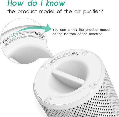 Afloia Original 3-Stage Filter, Compatible with KILO/KILOPLUS/KILOPRO/MIRO/MIRO PRO Air Purifier（ASIN：B08PCXJVFH/B0948XR4DC/B09P8KBW5V/B08YT4TNJD/B087PD8D25/B088FJ8YBJ）