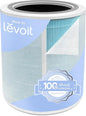 LEVOIT Core 400S-P Air Purifier Smoke Remover Replacement Filter, Genuine 4-in-1 Air Filters, Supports HEPA Sleep Mode, High-Efficiency Activated Carbon, Core 400S-RF-SR, Blue, 1 Pack