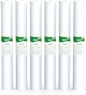 5 Micron Water Filter 20" x 2.5" Replacement Cartridge, 20-inch Sediment Pre-Filters for Whole House Water Filtration/Water Softener Systems, 6-Pack