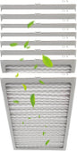 8-Pack 14x 17.5 x 1.75 MERV 13 Dehumidifier Replacement Filter, Compatible with Santa Fe Advance90, Advance120, Advance100, Ultra98H,Honey-Well DR90 & DR120 Dehumidifiers，Easy to Install