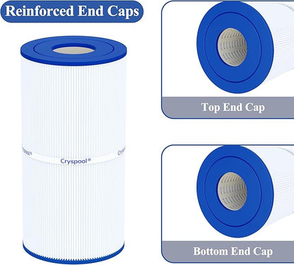 Cryspool® 07033 Filter Compatible with CX410RE, Easy Clear Filter C400, C-7442, PA40, FC-1228, 40 Sq. Ft Pool Filter Cartridge, 1 Pack