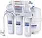 COMFEE’ 5-Stage Reverse Osmosis System, NSF Certified Water Filter for Under Sink, Easy DIY Installation, Ultra Safe Drinking Water Filtration System, Leak-Free RO System, Quiet Operation, 75 GPD
