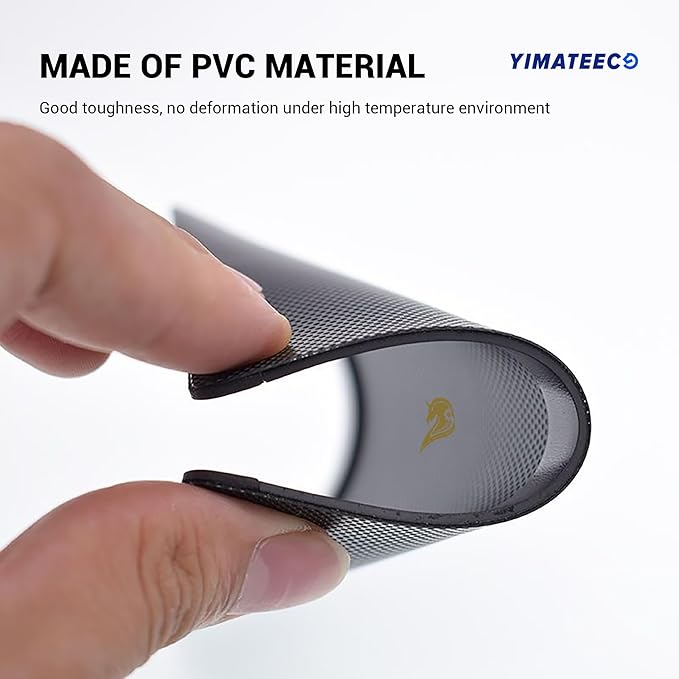 Dust Filter PC 90mm for Computer Cooler/PSU/Routers PVC 50 Mesh, Magnetic Frame PC Fan Dust Mesh Cooler Filter Dustproof Computer Fan Grills (PVC, Gentleman, 90 * 90mm, 2pcs, Black)