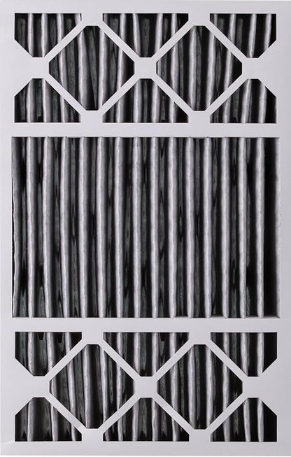 Nordic Pure 16x25x5 (Actual Size: 15 3/4 x 24 3/4 x 4 3/8) Honeywell Replacement Air Filters MERV 10 Plus Carbon 4 Pack