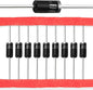 Chanzon 1N4007 Rectifier Diode 1A 1000V DO-41 (DO-204AL) Axial 4007 IN4007 1 Amp 1000 Volt Electronic Silicon Diodes (Pack of 100 Pieces)