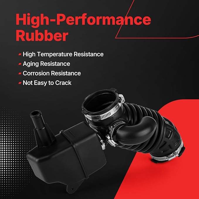 16576-ET000 Air Cleaner Intake Hose Tube Intake Boot for 2007 2008 2009 2010 2011 2012 Nissan Sentra 2.0L Replace# 696-003 16576-ET00A