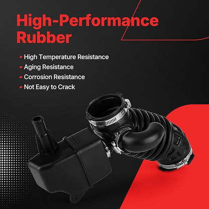 16576-ET000 Air Cleaner Intake Hose Tube Intake Boot for 2007 2008 2009 2010 2011 2012 Nissan Sentra 2.0L Replace# 696-003 16576-ET00A
