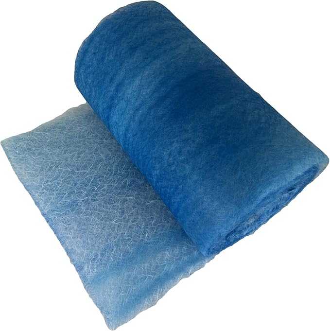 wioboy Paint Booth Exhaust Filter Roll, (40.5" x 100ft) 18 Gram Heavy Duty Fiberglass Paint Arrestor for Spray Booth