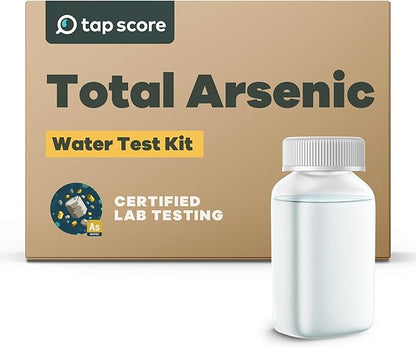 Tap Score Total Arsenic in Water Test Kit | Specialized EPA Certified Drinking Water Labs | #1 Best Home Water Test 2021-24 NYT Wirecutter | 100% Unbiased