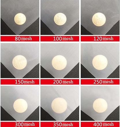 Fine Filter Mesh Nylon Fabric, Recycling Screens for The Industry 48 Micron Nylon Filter Mesh(100 Mesh,1x5 m)